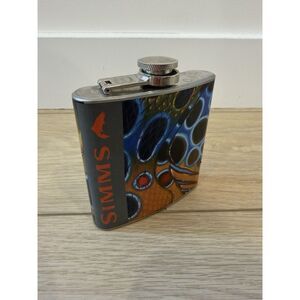 Simms Fishing Colorful Flask With Attached Lid